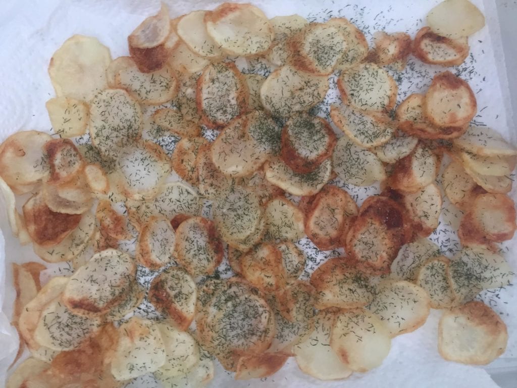 hemmagjorda potatischips,potatischips recept