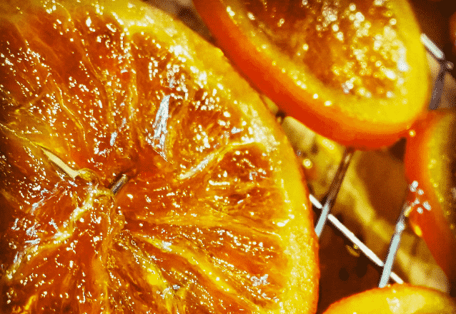 Karamelliserad apelsin