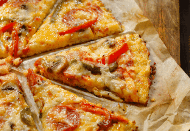 Glutenfri pizzadeg med bakpulver